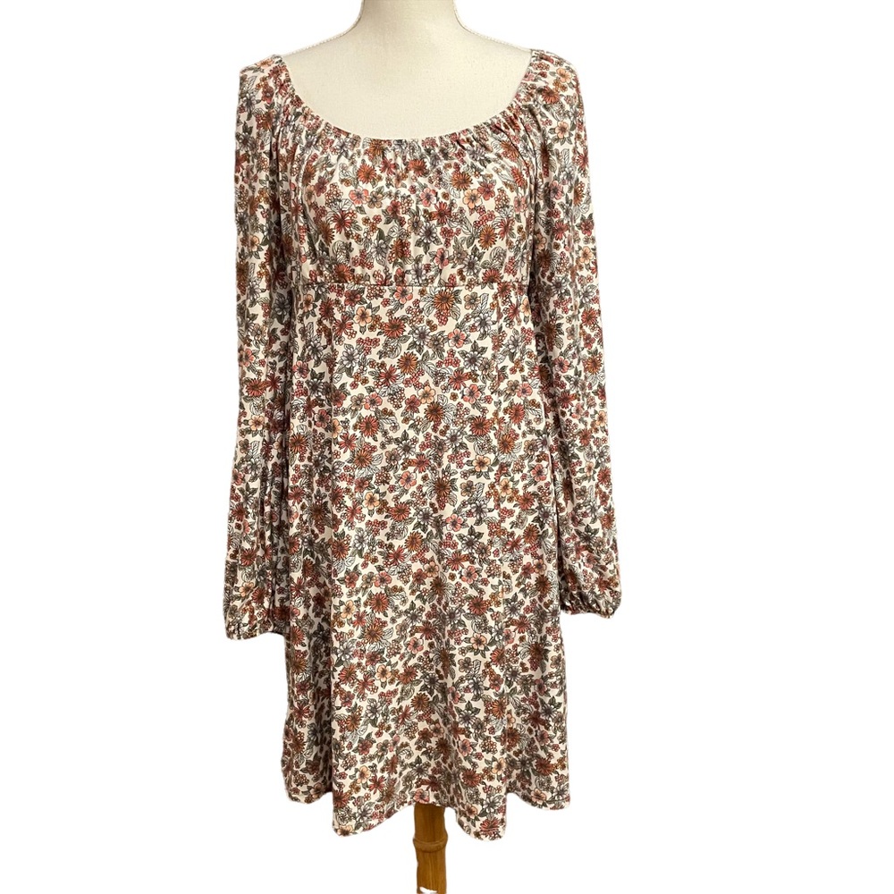 Ultra Flirt Boho Peasant Style Dress.  Size XL.